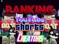 Ranking YouTube Shorts creators preview  🤫