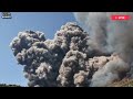 Horrible today: Etna and Stromboli Volcano Eruption Destroys Italy, thick ash covers Catania airport