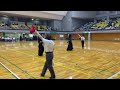 第18回愛知県女子剣道段別選手権大会【中学二段の部・決勝　稲垣ー田中】2024.6.30