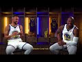 Stephen Curry and Andre Iguodala Face Off in a Compliment Battle