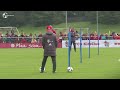 Attacking Play + Passing Drill + Finishing Drill   Bayern Munich