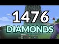 I Built a FULL DIAMOND BEACON in Minecraft Hardcore