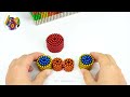 DIY - How to make a GAS tanker truck from magnetic balls ASMR - Magnet Ideas 4K