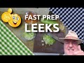 How to Prepare Leeks - Fast!