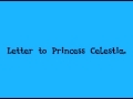 Letter to Princess Celestia II