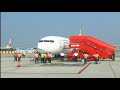 Mumbai Flight Landing in Vijayawada Airport || Amaravati