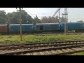 A View of Diesel Engine Goods Train Indian Railways Loaded Wagan BCN HL #goodstrain #shorts