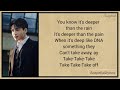 Jungkook - Standing next to you (clean acapella +  lyrics)