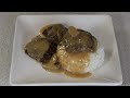 Jollibee Style Burger Steak with Mushroom Gravy