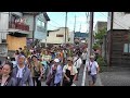 山あげ祭　神輿が通る　2024 07 28