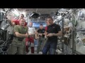 Transfer of Command Ceremony from Hadfield to Vinogradov