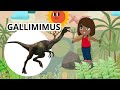 FOR KIDS CARTOON DINOSAUR WORLD. EMMA TELLING AND SHOW PHOTO ABOUT DINOSAURS.