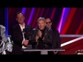 Rush acceptance speech  at the Rock & Roll Hall of Fame 2013