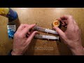 Standard zinc-air cell vs mystery gas generating cell.  (flame test)