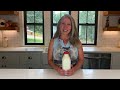 How To Make Goat Milk Kefir - 10x the Probiotics of Yogurt!