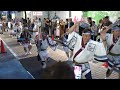 阿波踊り Street dancing parade by 4 groups at the 7th Koiwa Awaodori Festival 7/6/2024 Koiwa,Tokyo,Japan