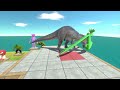 Monsters Climb Stairs - Animal Revolt Battle Simulator