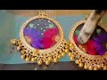 Resin jhumka..