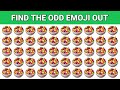 Find the ODD One Out - Fruit Edition 🍎🥑🍉 Easy, Medium, Hard - 20 Ultimate Levels| Emoji Quiz