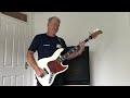 Billie Eilish,All good girls go to hell bass cover by Andy Jefford.