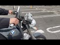 BMW　R1100R　フルノーマル　エンジン始動＆試乗動画　bmw　engine　start