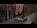 Blacksmithing - Forging a Hot cut Hardy/Hardie Tool For the anvil