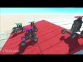 KART RACING CHALLENGE Who is the Fastest? Animal Revolt Battle Simulator