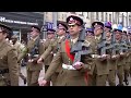 May 2013 Scot Guard parade in Inverness