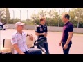 Michael schumacher gives david coulthard a ride at canada gp