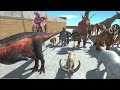 ESCAPE FROM ALIEN BRACHIOSAURUS #3 - Animal Revolt Battle Simulator