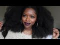 MOST NATURAL LOOKING 4B/4C AFRO // Crochet Tutorial on Natural Hair// QUICK & EASY!