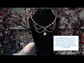 How to make a fairy necklace 𓍊 how to make chain link jewelry
