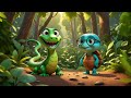 Sid's Jungle Adventure//Cartooon Speaks YT Ch// 3d animated short film for small kids//moral stories