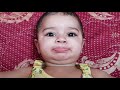 6 to 7 month baby talking कैसे बोलता है / srija mishra/funny baby video