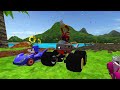 Attempting that one Super Glitch in Sonic & SEGA All-Stars Racing