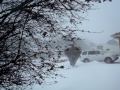 Snow storm in oklahoma city 12/24/09.