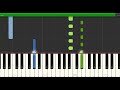 Als Het Avond Is van Suzan & Freek piano tutorial by Bondovie