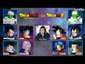 DRAGON BALL Z VS SUPER (GOKU, VEGETA, PICCOLO, TRUNKS, GOHAN) DBZ BUDOKAI TENKAICHI 4 | FactyKilian