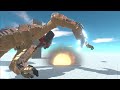 Raijin from Pacific Rim vs Godzilla and ALL UNITS ARBS Animal Revolt Battle Simulator