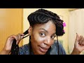Locs| Two Strand Twists Tutorial and Style Idea