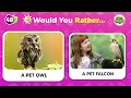 Would You Rather...? ANIMALS Edition 🐶😺 Quiz Kingdom