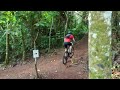 DJI Mini 4 Pro Active Track in a Narrow Mountain Bike Trail - Trial and Error