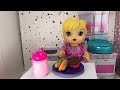 BABY ALIVE ANA CLARA COMENDO SANDUICHE DE MASSINHA PLAYDOH | VÍDEO INFANTIL