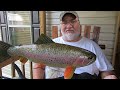 Wood Carving A Rainbow Trout (recap)