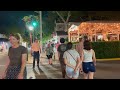 Key West, Florida Walk : Duval Street at Night
