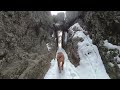 Needles Highway Winter Run - Road Closed to Cars || Black Hills, South Dakota