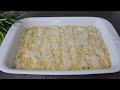 Just grate 3 courgettes and 2 potatoes! Nobody knows this amazing recipe!