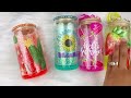 Summer Snow Globe glass cans! Double walled Glass Can Summer Gifts