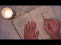 ASMR 3 hours reading in inaudible whispers (clicky mouth sounds)