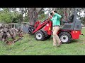 UHI EU100 Electric Loader and Forklift Review Good for a Small Farm?